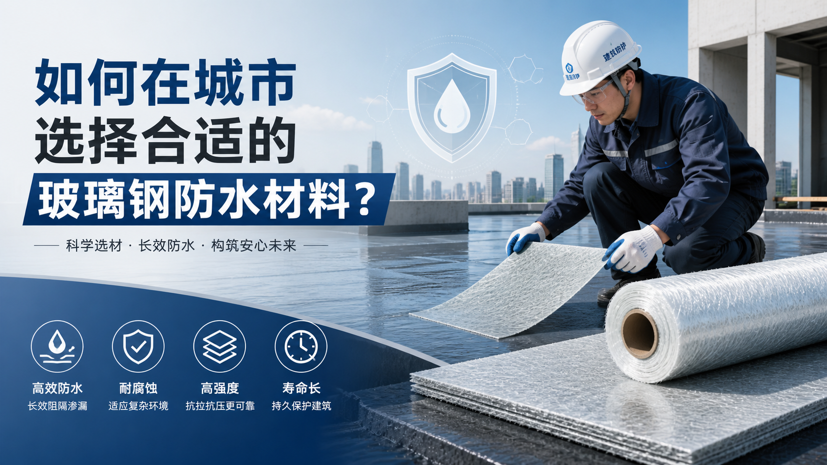 如何在南充选择合适的玻璃钢防水材料？