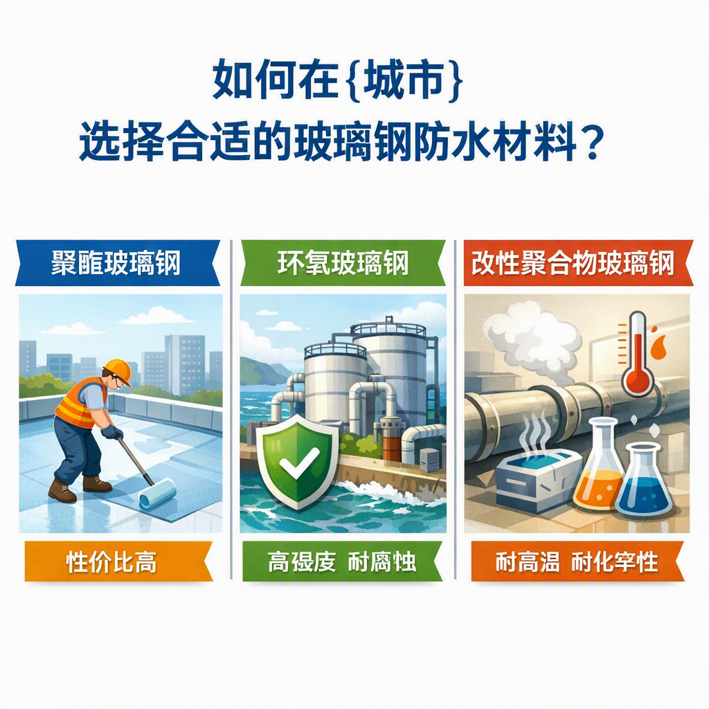 如何在南充选择合适的玻璃钢防水材料?