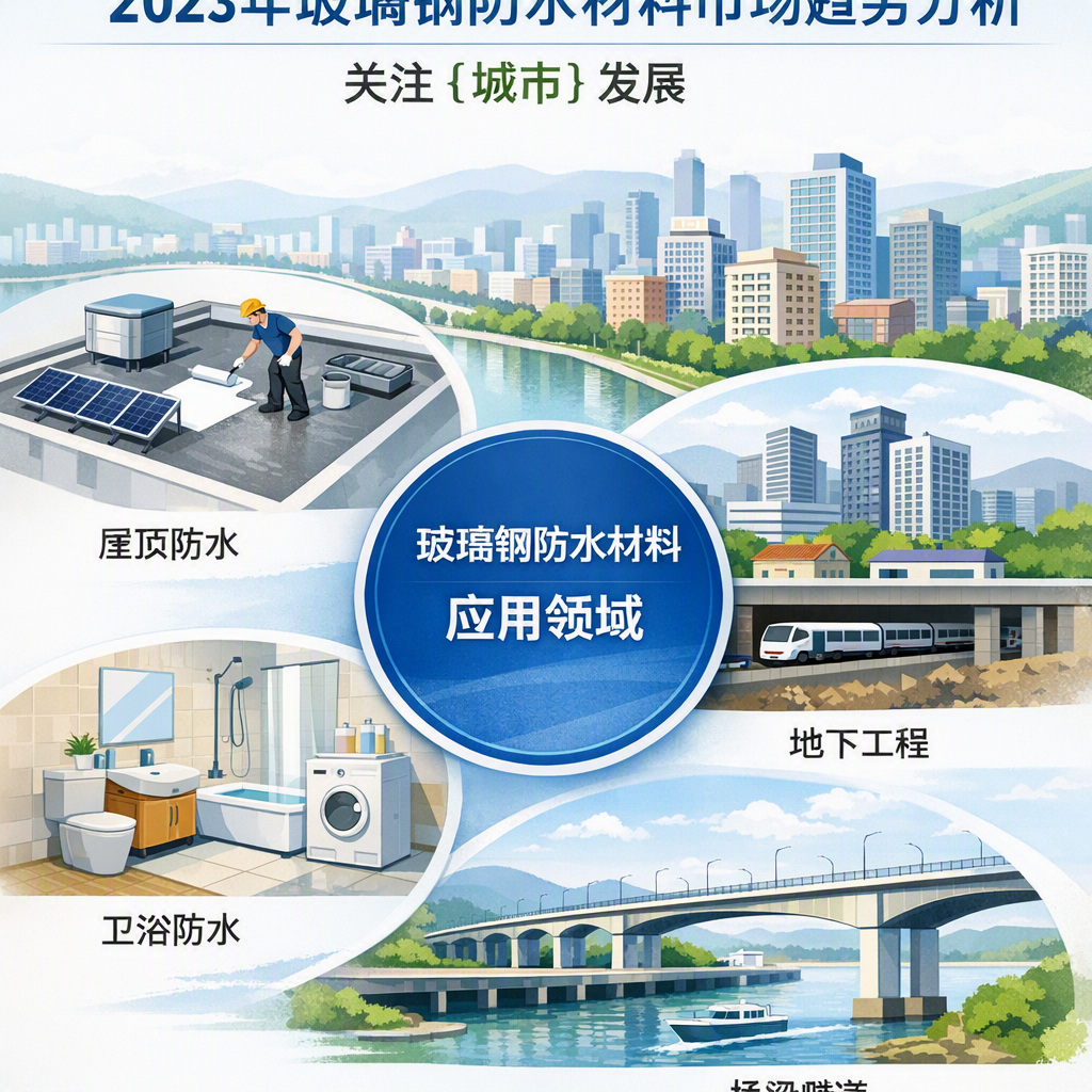 2023年玻璃钢防水材料市场趋势分析,关注 南充 发展