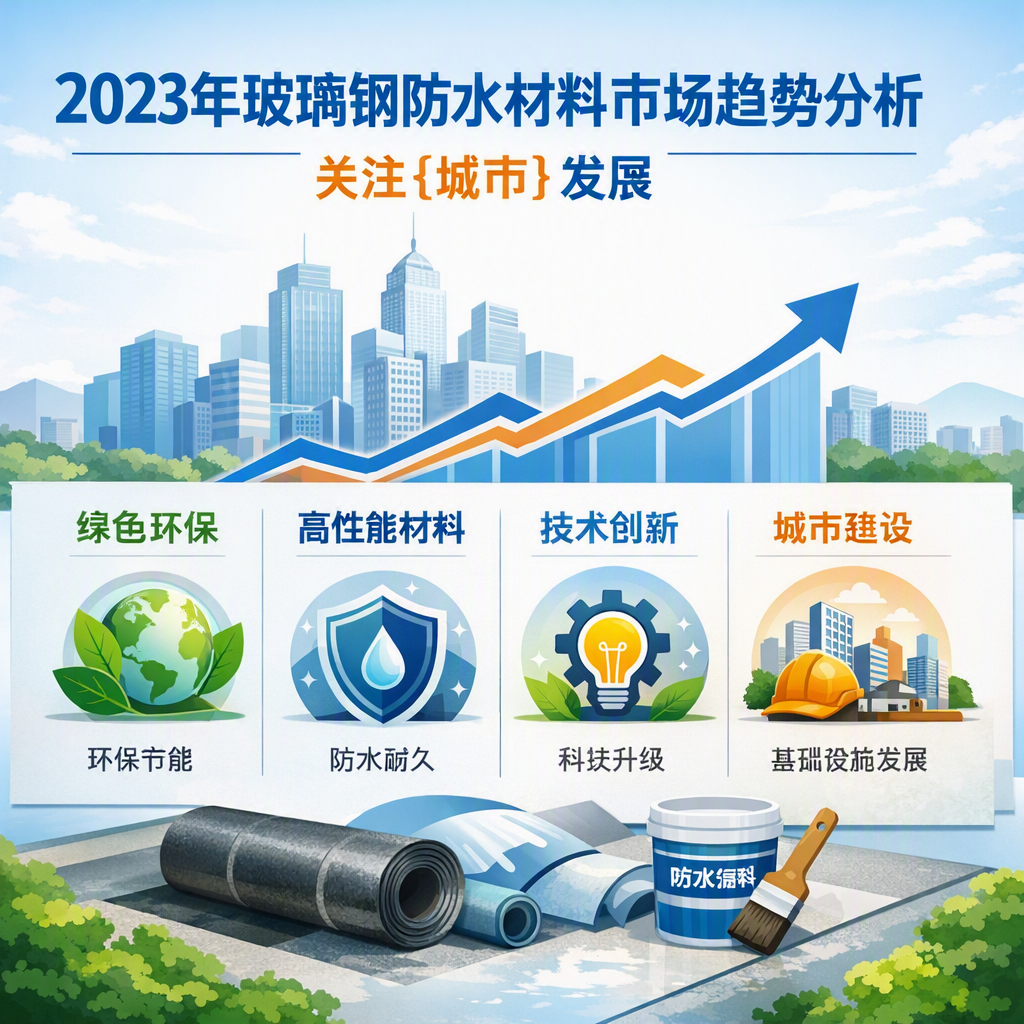 2023年玻璃钢防水材料市场趋势分析,关注 南充 发展