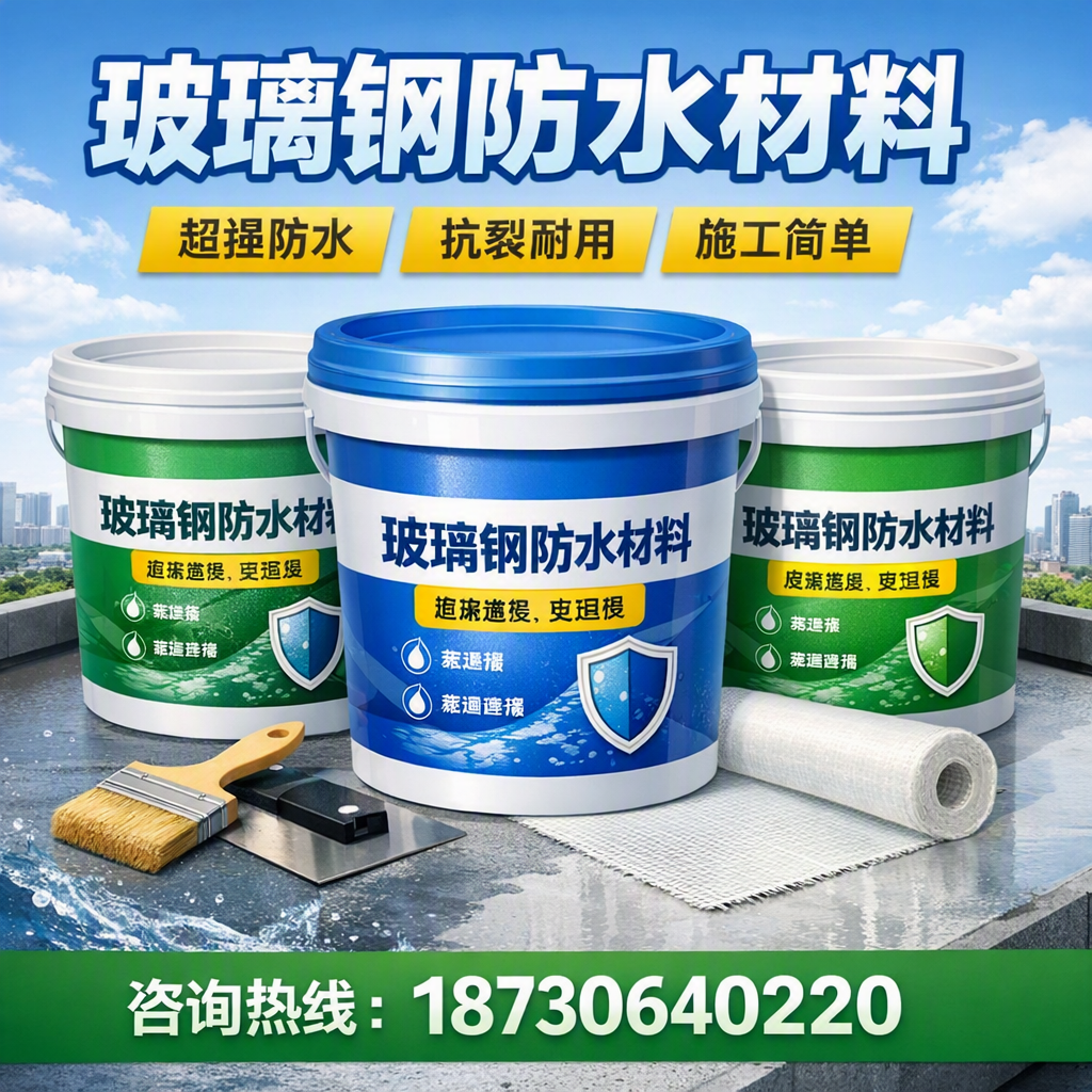 了解玻璃钢防水材料的市场趋势,南充 企业不可不知